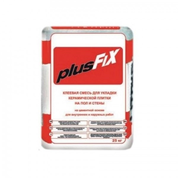 Клей плиточный PlusFix 25 кг
